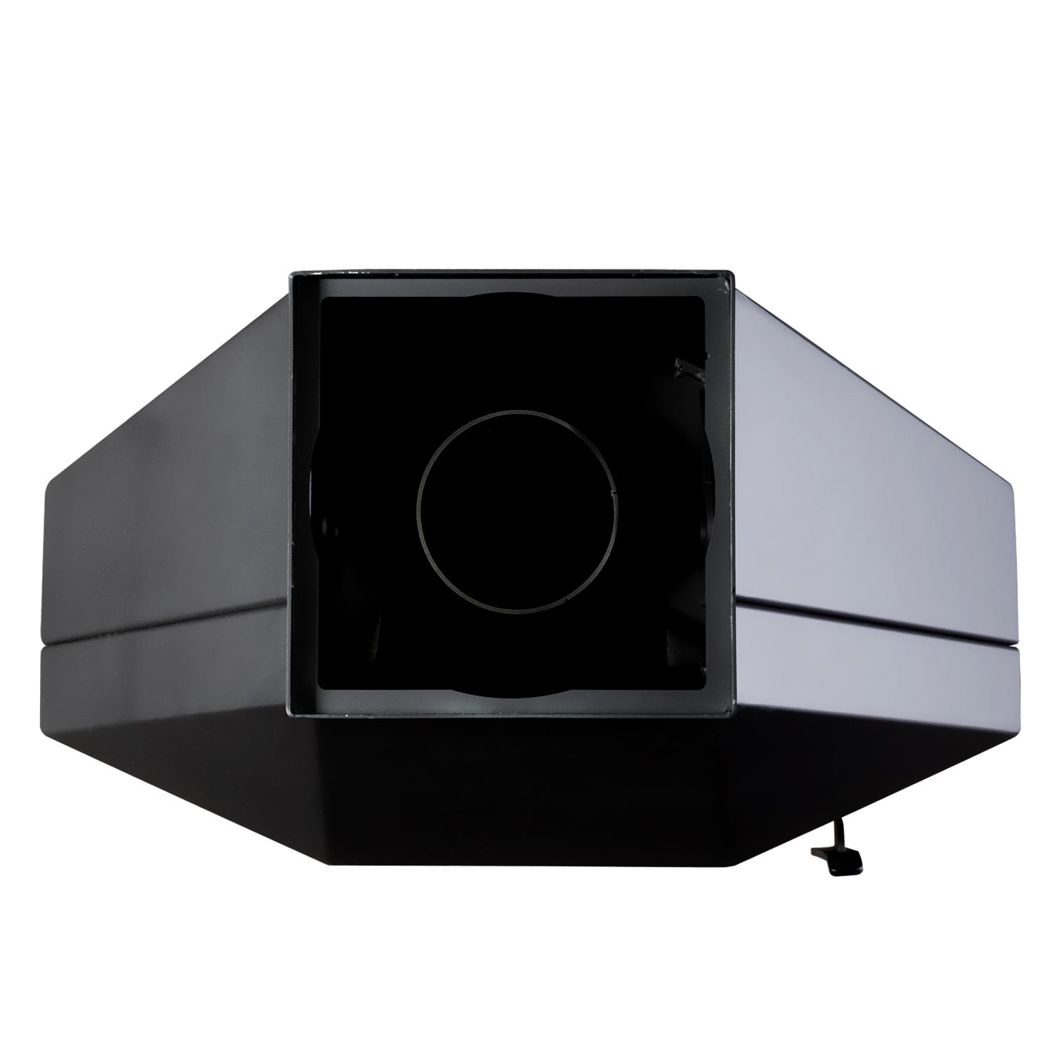 Камин пристенно-угловой мини черный Экокамин PKN174M