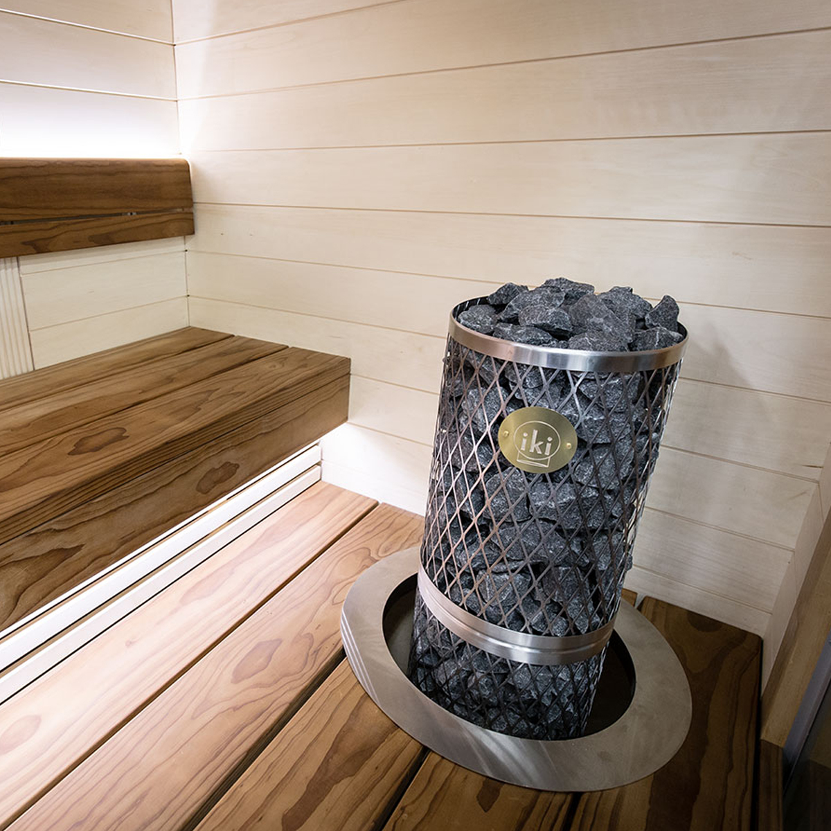 Фланец для встраивания из нержавеющей стали для электрической печи IKI Pillar 15-18 кВт 502 купить в Санкт-Петербурге