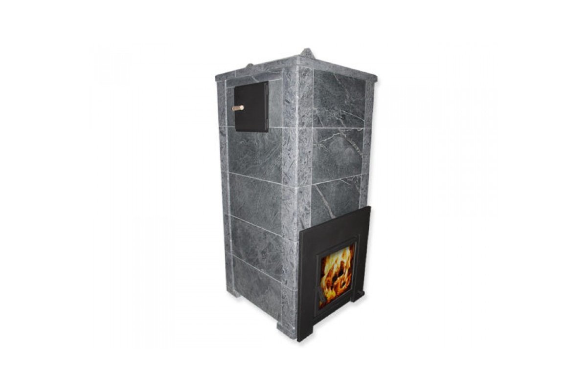Печь для бани теплонакопительная подового горения с выносной топкой Talkorus ОНЕГО-45Т-40 купить в Санкт-Петербурге