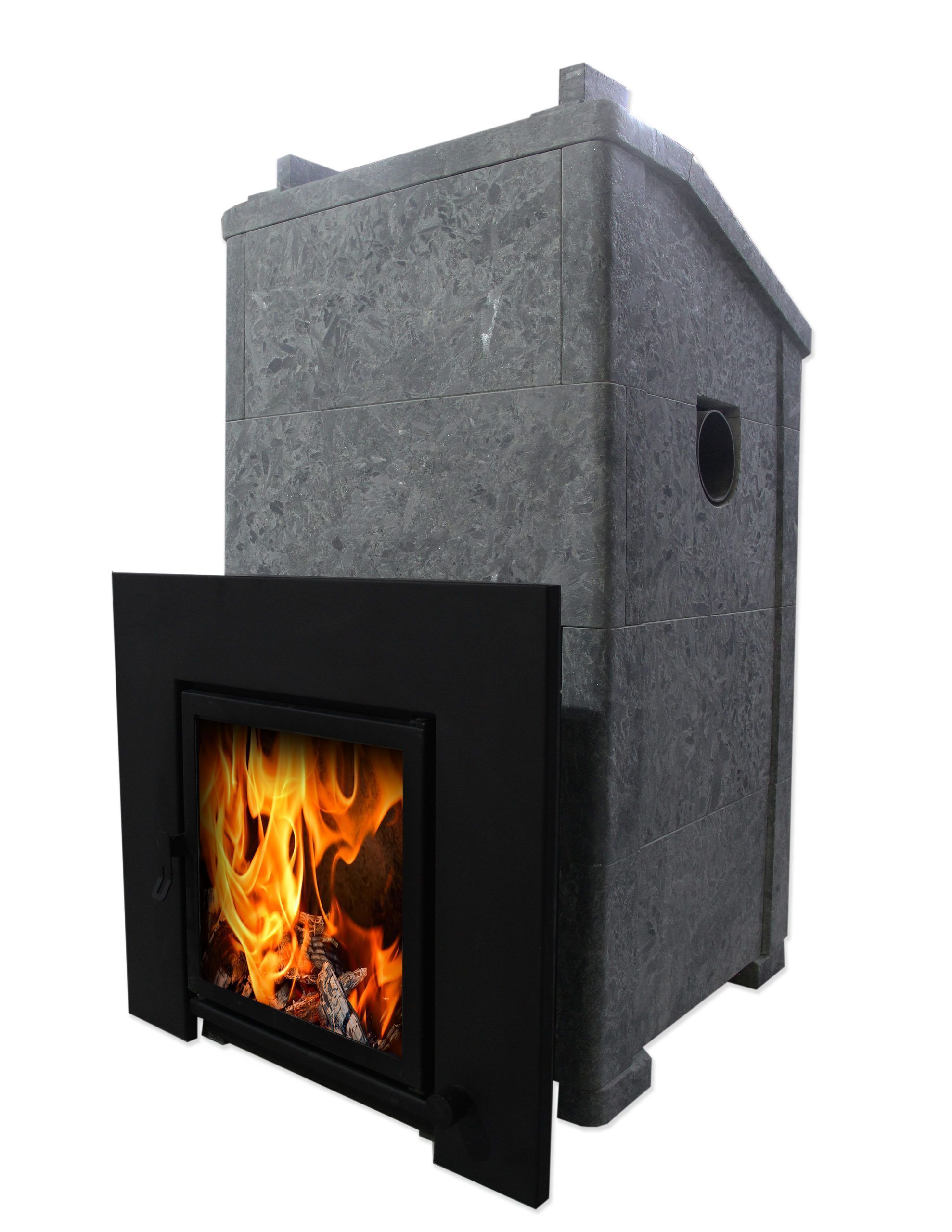 Печь для бани дровяная с выносной топкой Talkorus ОНЕГО-25 SA 150 Президент