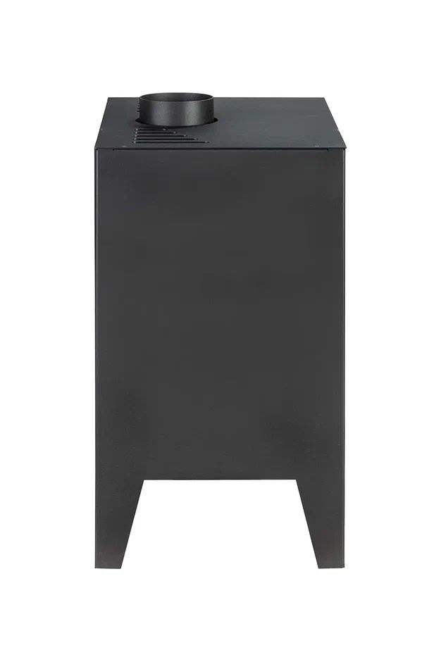 Печь-камин пристенный черный EcoKamin Бавария 12 PK187