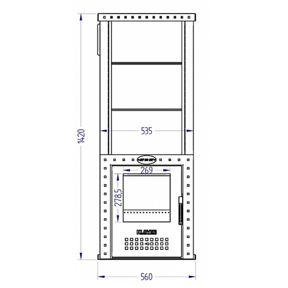 Печь для бани с облицовкой талькомагнезит Klover RT 20-RV Эллипс