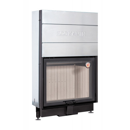 Каминная топка с подовым горением и принтингом Экокамин Вега 1000MP