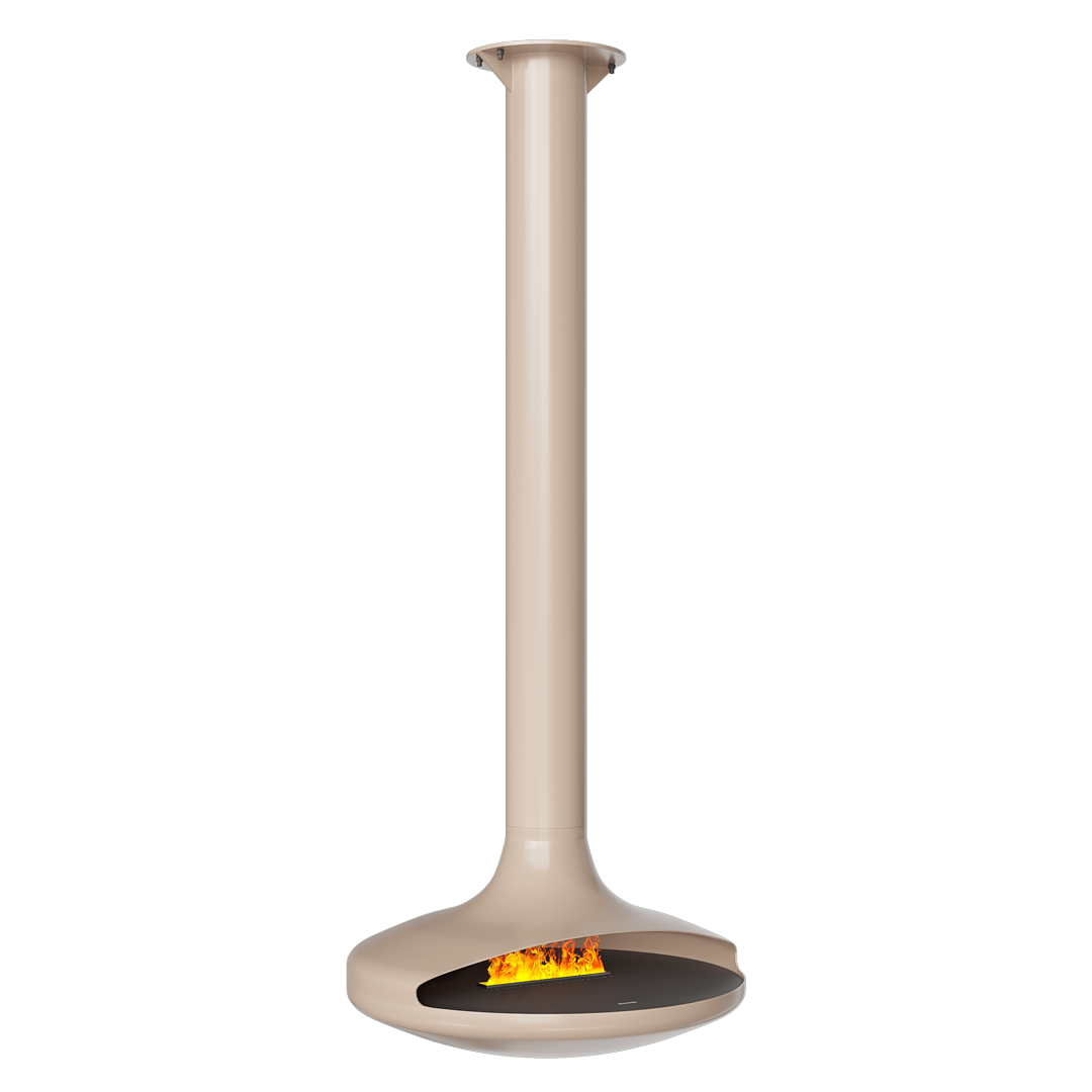 Подвесной электрокамин с парогенератором и RGB-подсветкой Airtone CLOUD VEPO