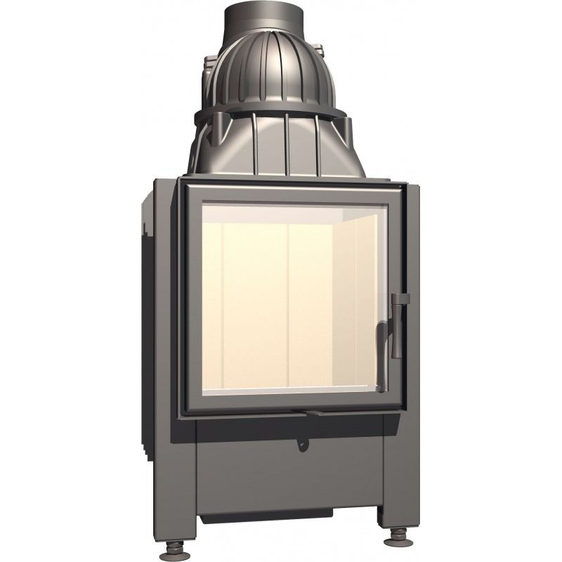 Каминная топка Schmid Lina 4557 с прямым стеклом и боковым открыванием дверцы