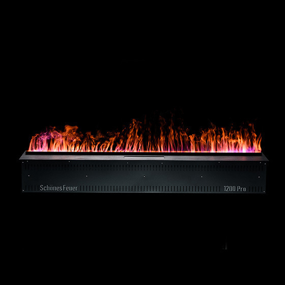 Встраиваемый электрический 3D-камин FireLine 1200 Blue Pro (с эффектом cинего пламени)