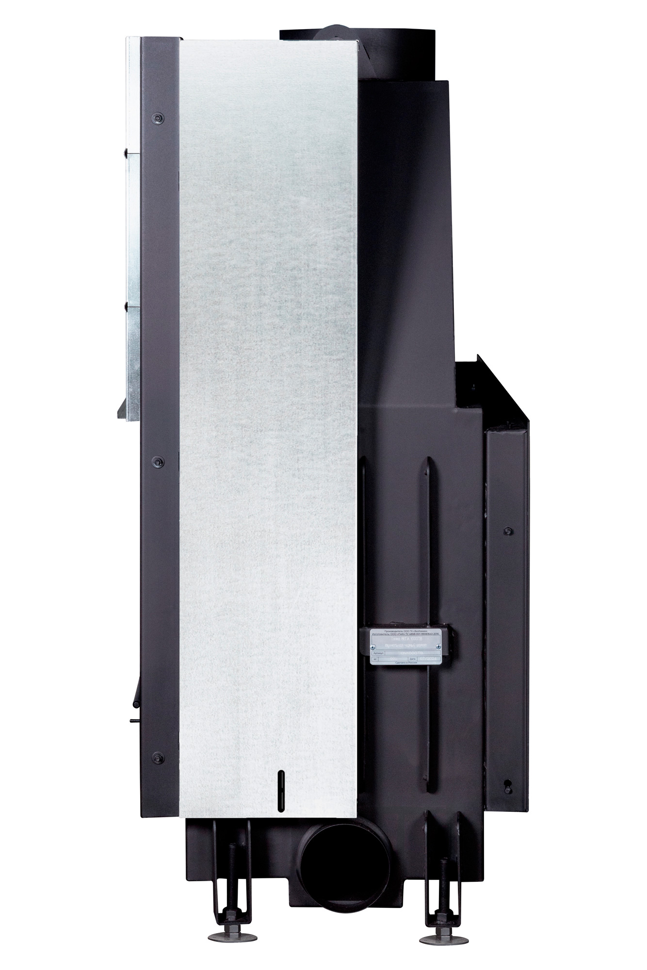 Каминная топка туннельная с шамотом EcoKamin Вега 1000T