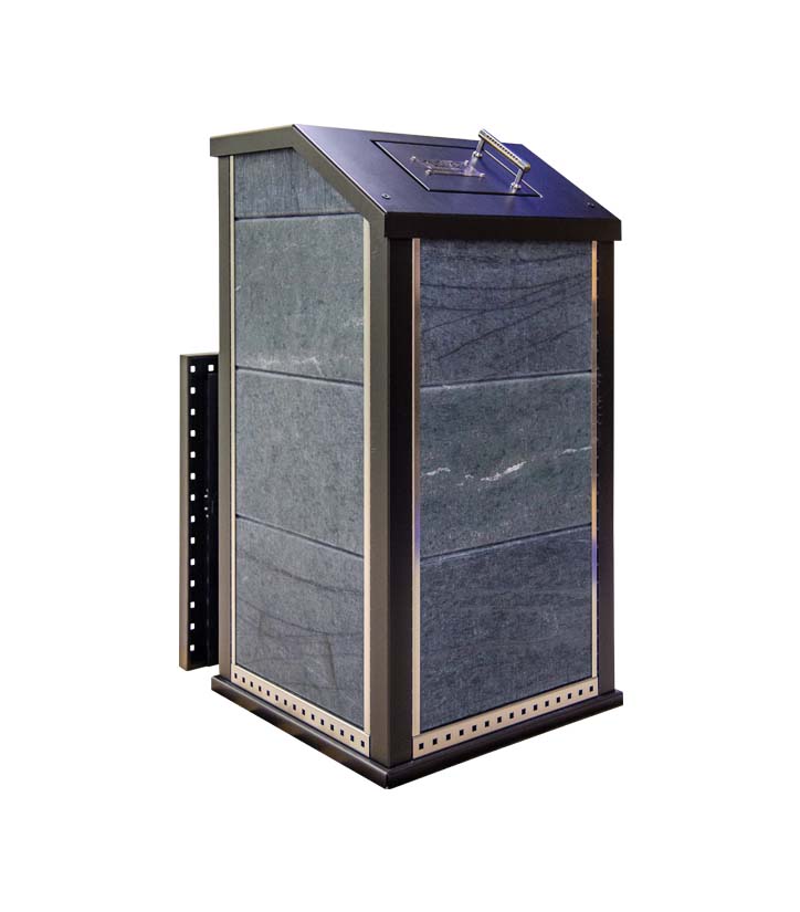 Печь для бани дровяная с облицовкой из талькомагнезита Klover RT-35-P KLV RT 35-P