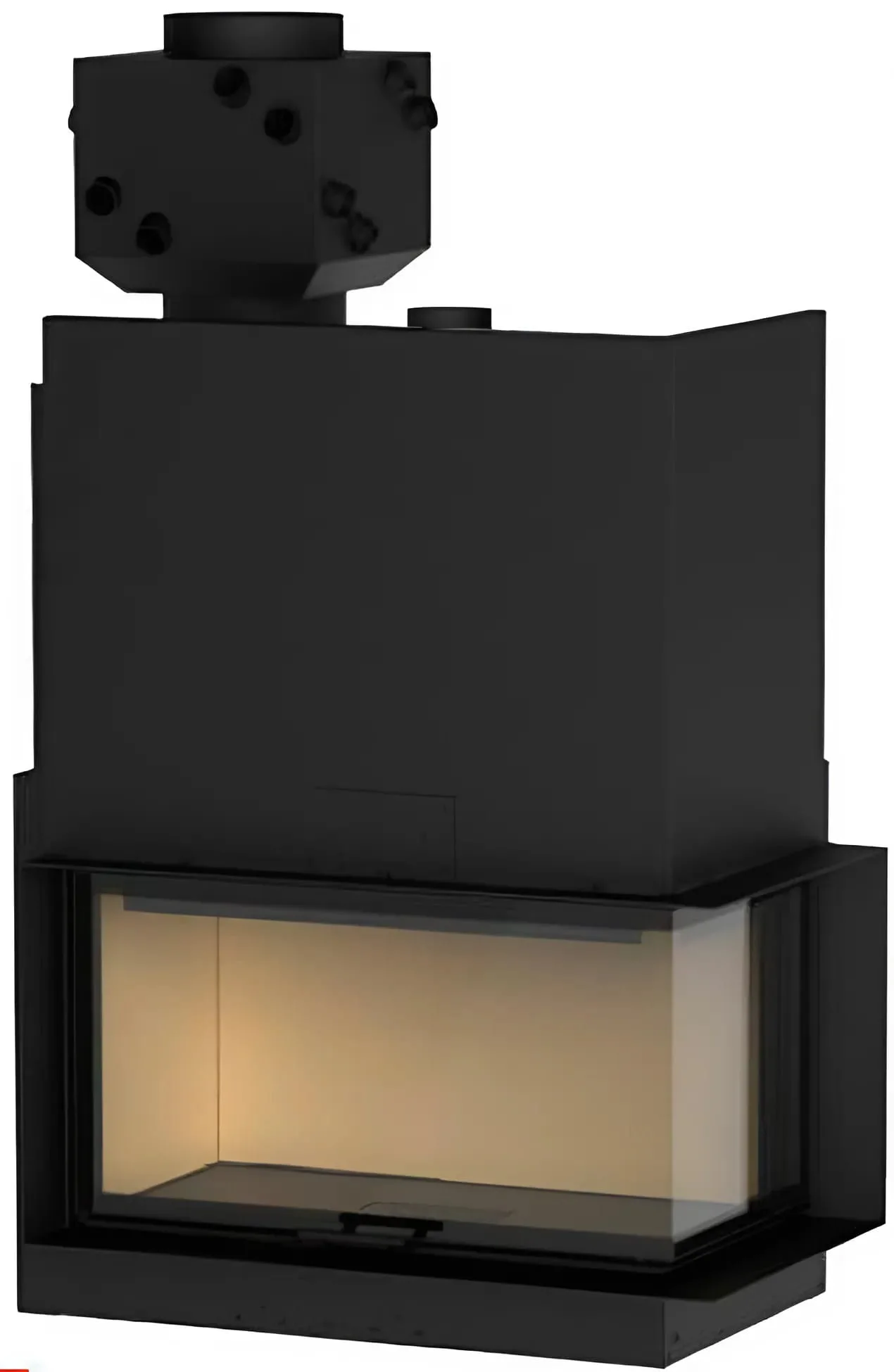 Каминная топка пристенно-угловая с двумя стеклами Piazzetta ME 90 S P04909260 купить в Санкт-Петербурге