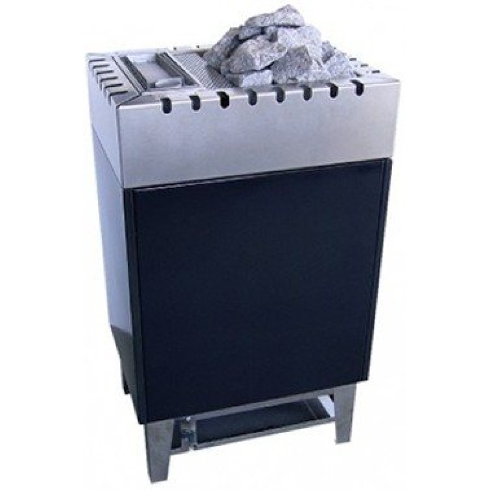 Печь для сауны с парогенератором черная Lang VAPOTHERM V503 6,0 + 3 кВт купить в Санкт-Петербурге