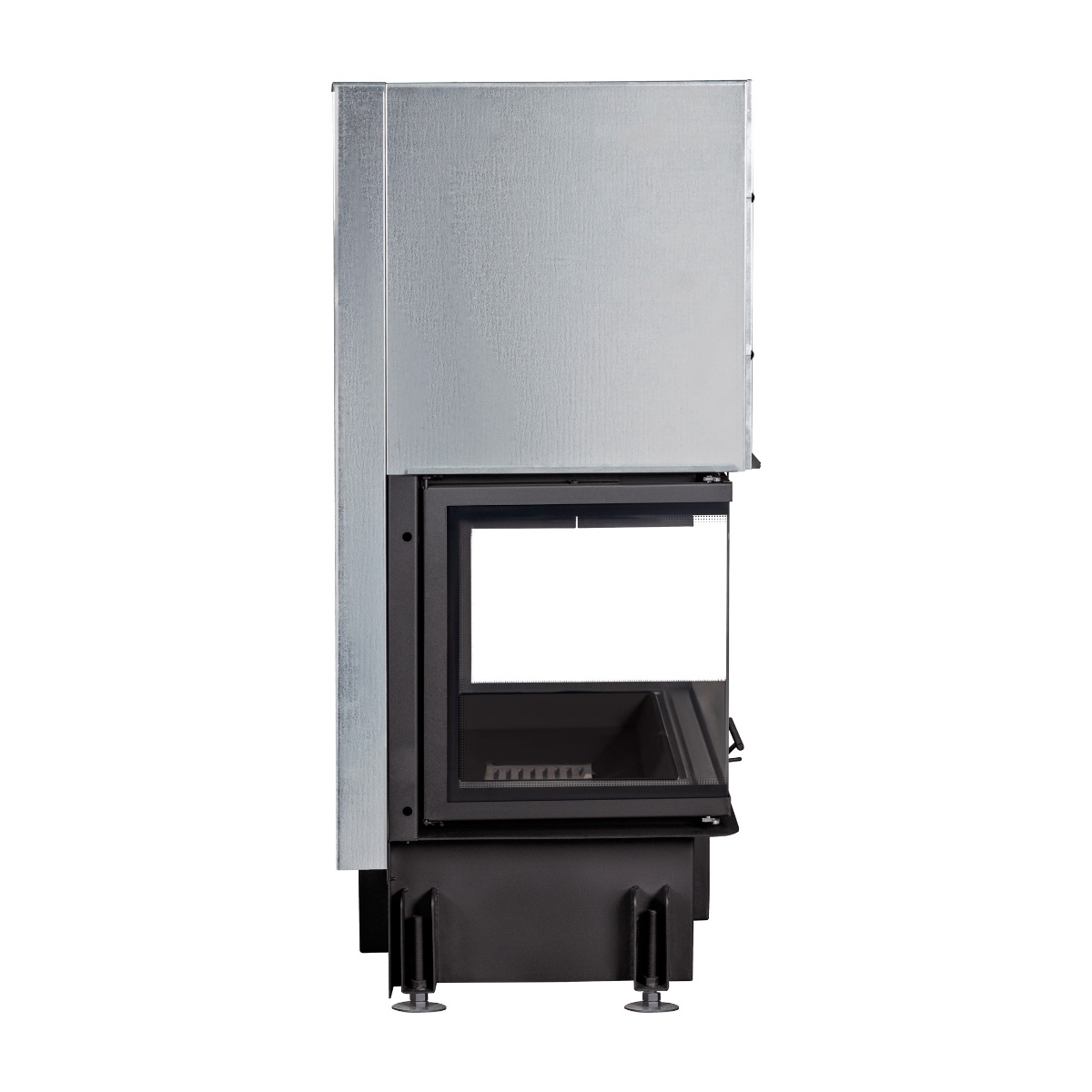 Каминная топка трехсторонняя с принтингом Экокамин Дельта 800PВV