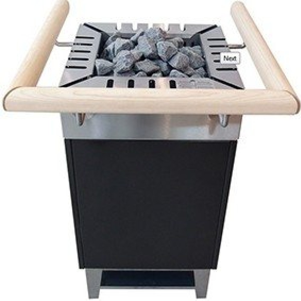 Печь для сауны напольная с увеличенным отсеком для камней Lang SAUNATHERM серия 44 GSK 4,0100,4130