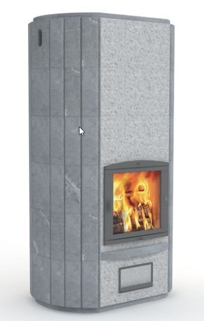 Печь-камин теплонакопительная пристенная Talkorus TYNNYRI CLASSIK-1/20/1840 купить в Санкт-Петербурге