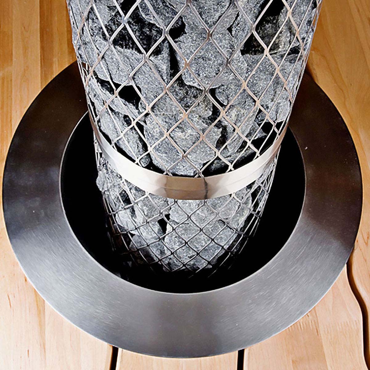 Фланец для встраивания из нержавеющей стали для электрической печи IKI Pillar 15-18 кВт 502