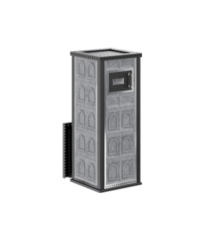 Печь банная дровяная с облицовкой из талькомагнезита Klover RT 20-RV 310S купить в Санкт-Петербурге
