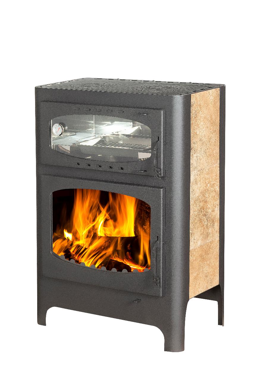 Печь-камин с духовкой и плитой ЭкоКамин Бавария Эко РК179 купить в Санкт-Петербурге