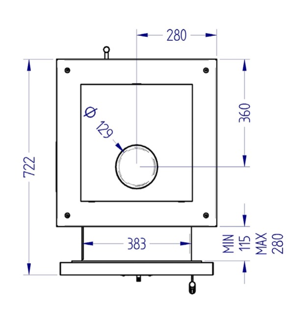 Печь для бани с облицовкой из серпентинита Klover RT 20-RV KLV RT 20-RVs
