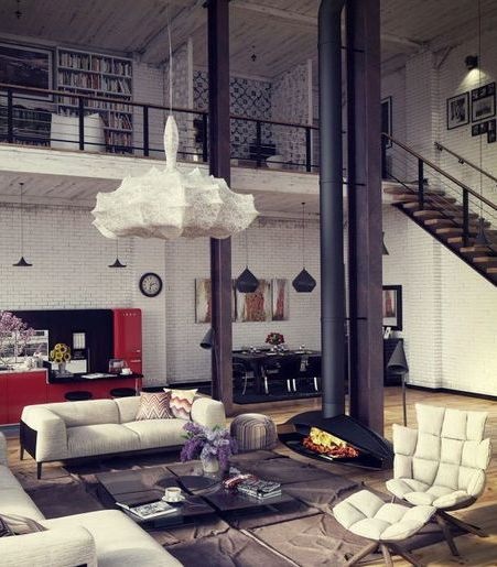 Камин подвесной открытый Focus Antefocus 1034417