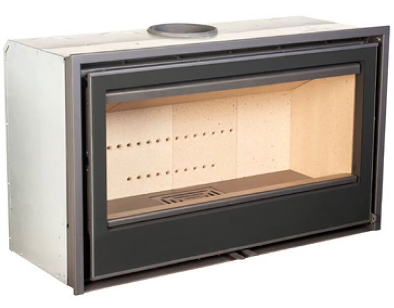 Каминная топка стальная с боковым открыванием Rocal Arc 70-A M5916V3