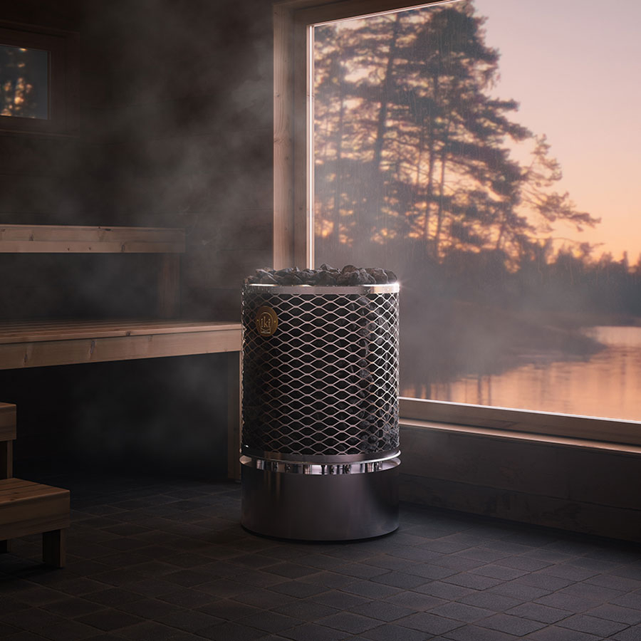 Печь для сауны электрическая с выносным управлением IKI Pillar Pro 8002