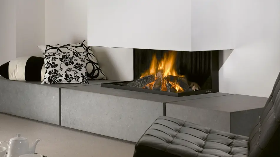 Стальной камин пристенный Boley 572 купить в Санкт-Петербурге