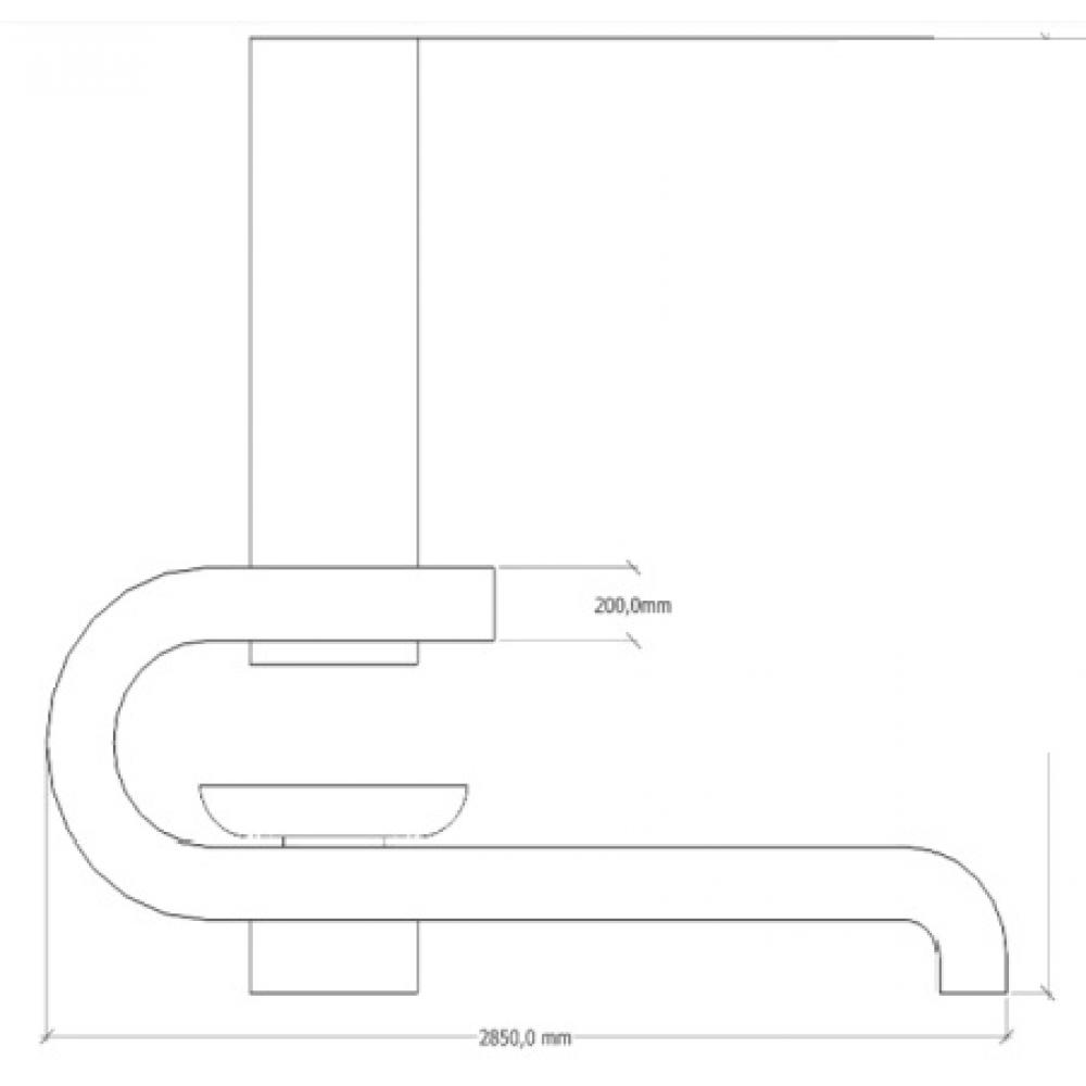 Центральный газовый камин Boley 984 Showroom