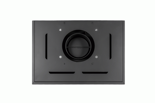 Камин пристенный трехсторонний черный Экокамин Мадрид KM203