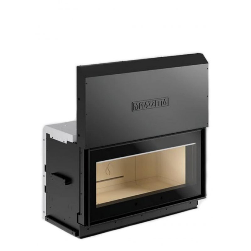 Каминная топка пристенная стальная с прямым стеклом Piazzetta MC 90/44 SL P04814400 купить в Санкт-Петербурге