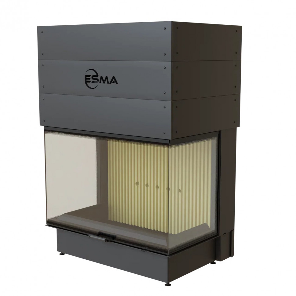 Каминная топка с П-образным остеклением и подъемным механизмом ESMA 3C 81(46)/54-UP купить в Санкт-Петербурге