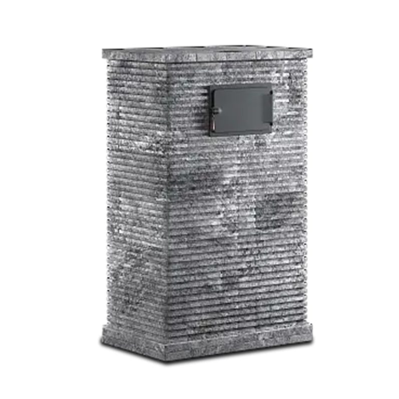 Печь банная дровяная с облицовкой талькомагнезит Klover Радиатор RT100-RVT-310RA купить в Санкт-Петербурге