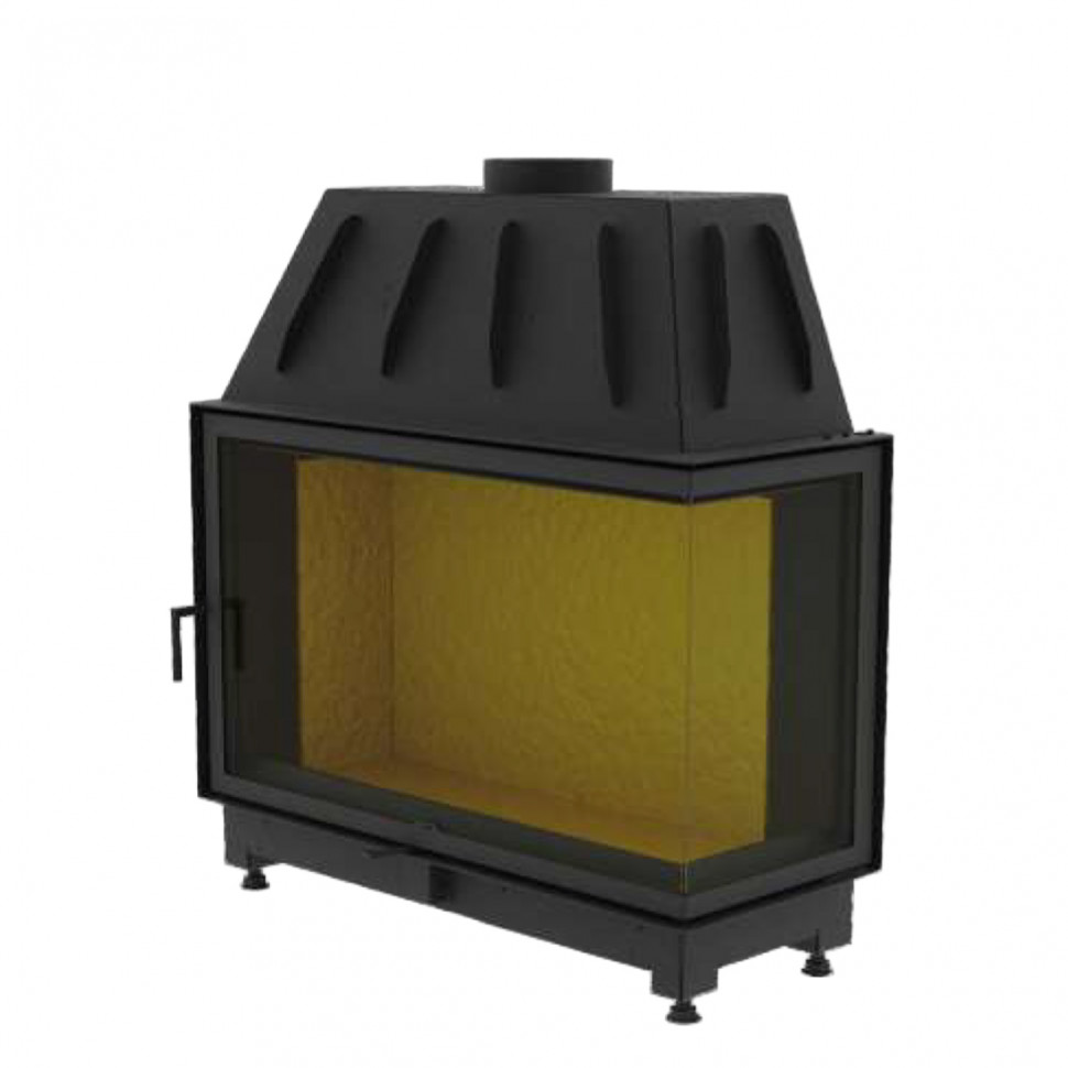 Каминная топка с боковым открытием дверцы и подовым горением ESMA Elementa 2C купить в Санкт-Петербурге