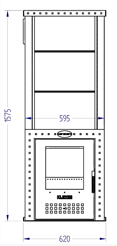 Печь банная дровяная в облицовке талькомагнезит Klover KLV RT 35-RV