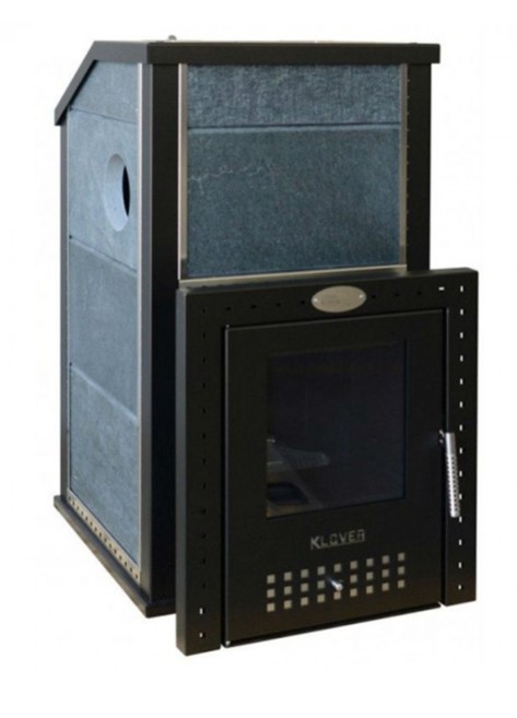 Печь для бани с облицовкой из серпентинита Klover RT 35-Ps купить в Санкт-Петербурге