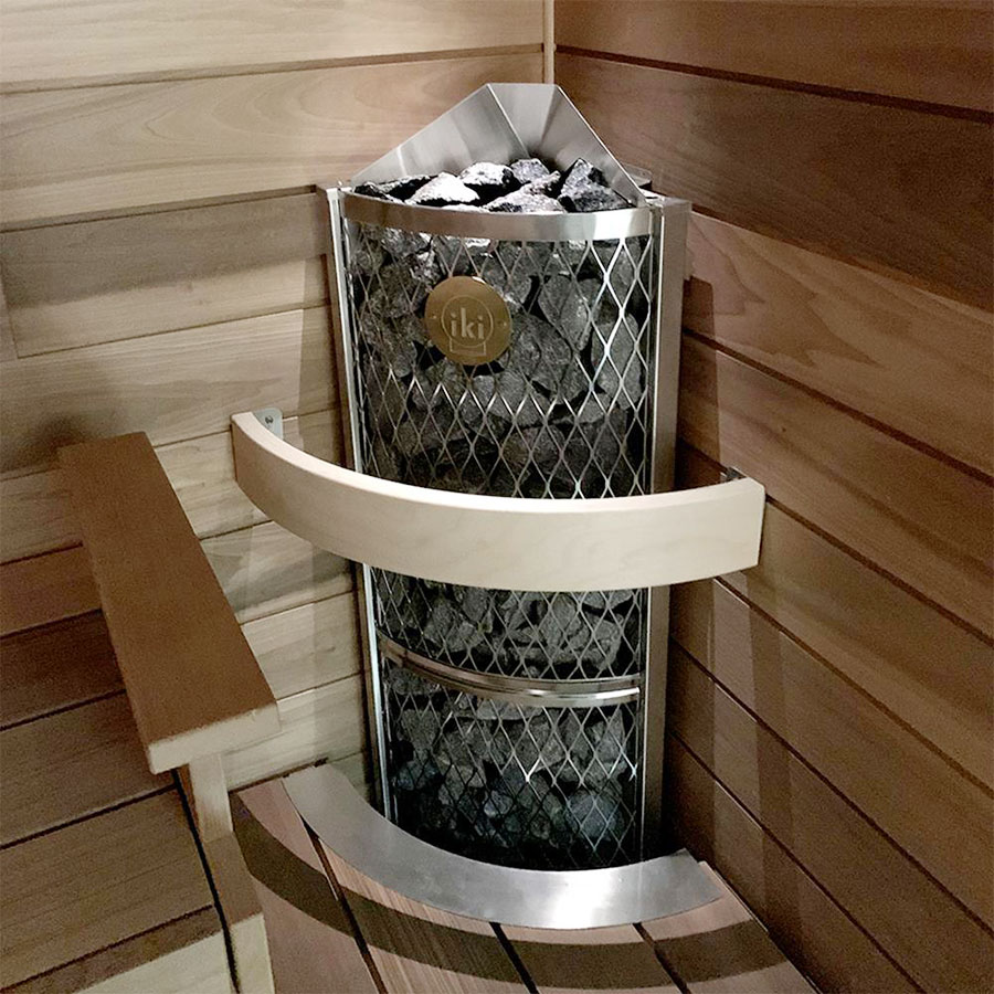 Ограждение для печи IKI Corner 10023