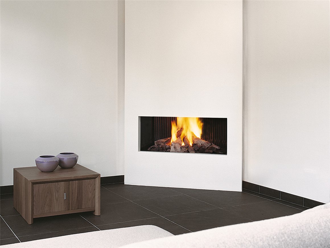 Камин угловой стальной Boley 860 купить в Санкт-Петербурге