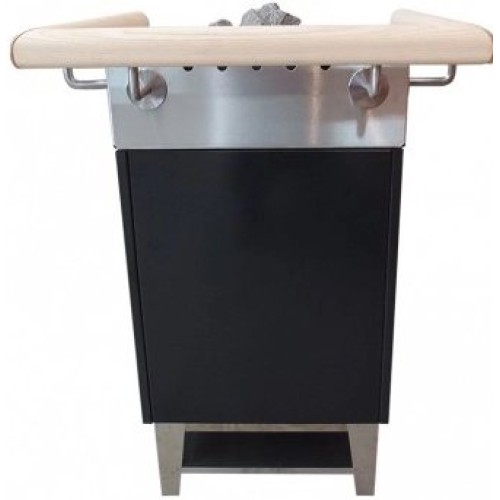 Печь для сауны электрическая черная Lang SAUNATHERM серия 33 GSK 4,0070,4130 GSK