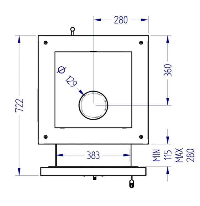 Печь для бани с облицовкой из серпентинита Klover RT 20-RV KLV RT 20-RVs