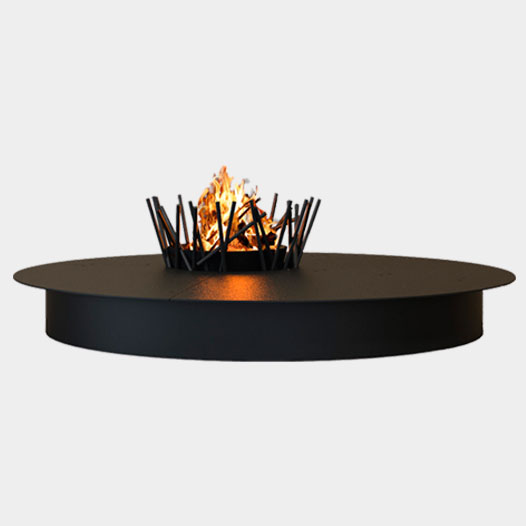 Ландшафтный камин кортен-сталь Traforart ICONIC MEDIUM 21654