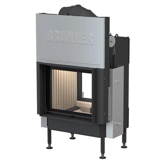 Каминная топка закрытая с туннельным остеклением и системой чистого стекла Brunner BKH Tunnel 42-50 ST-DT