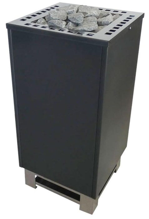 Печь для сауны электрическая антрацит Lang KUBO-noir K38n 6 кВт купить в Санкт-Петербурге