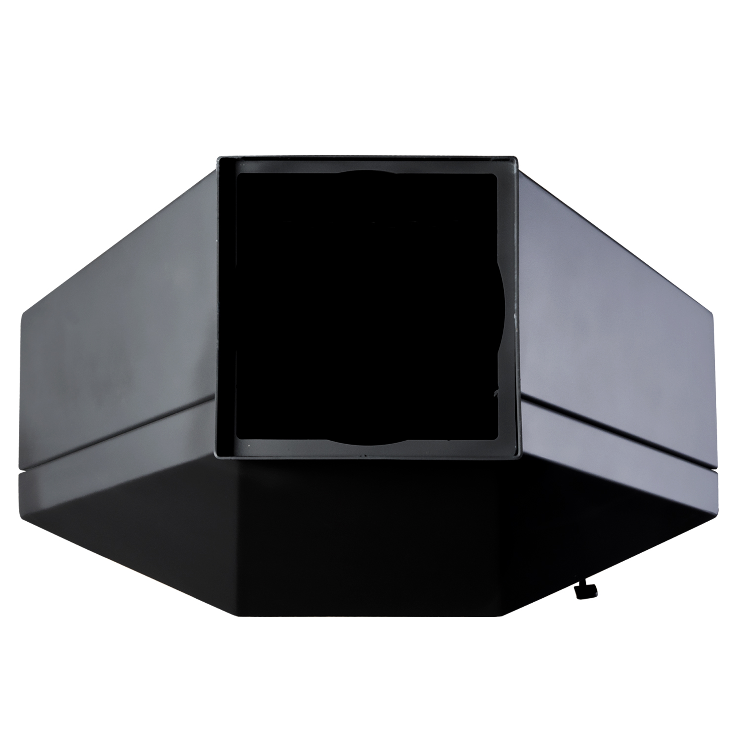 Камин пристенно-угловой компакт черный EcoKamin Мюнхен PKN174К