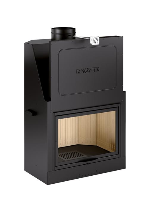 Топка каминная закрытая с прямым стеклом Piazzetta MA 261 SL P04122910 купить в Санкт-Петербурге