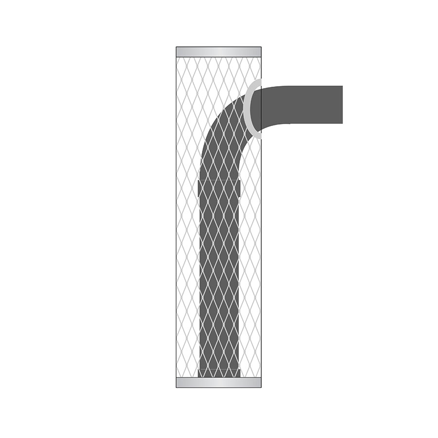 Комплект сетка и дымовая труба IKI Plus 5002