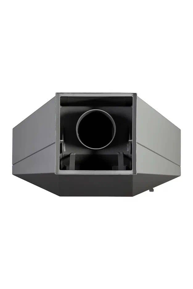 Камин пристенно-угловой графит Экокамин Мюнхен PKN176M