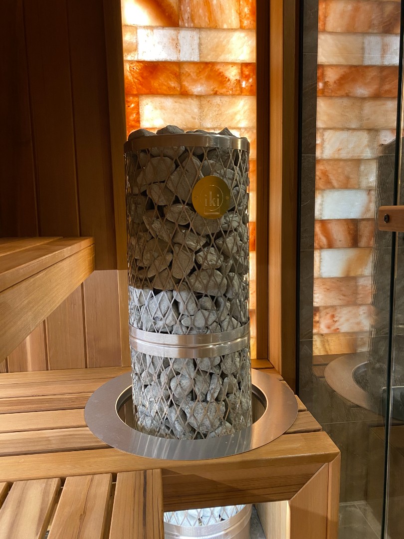 Электрическая печь для сауны IKI Pillar 4,5 кВт с выносным управлением 400