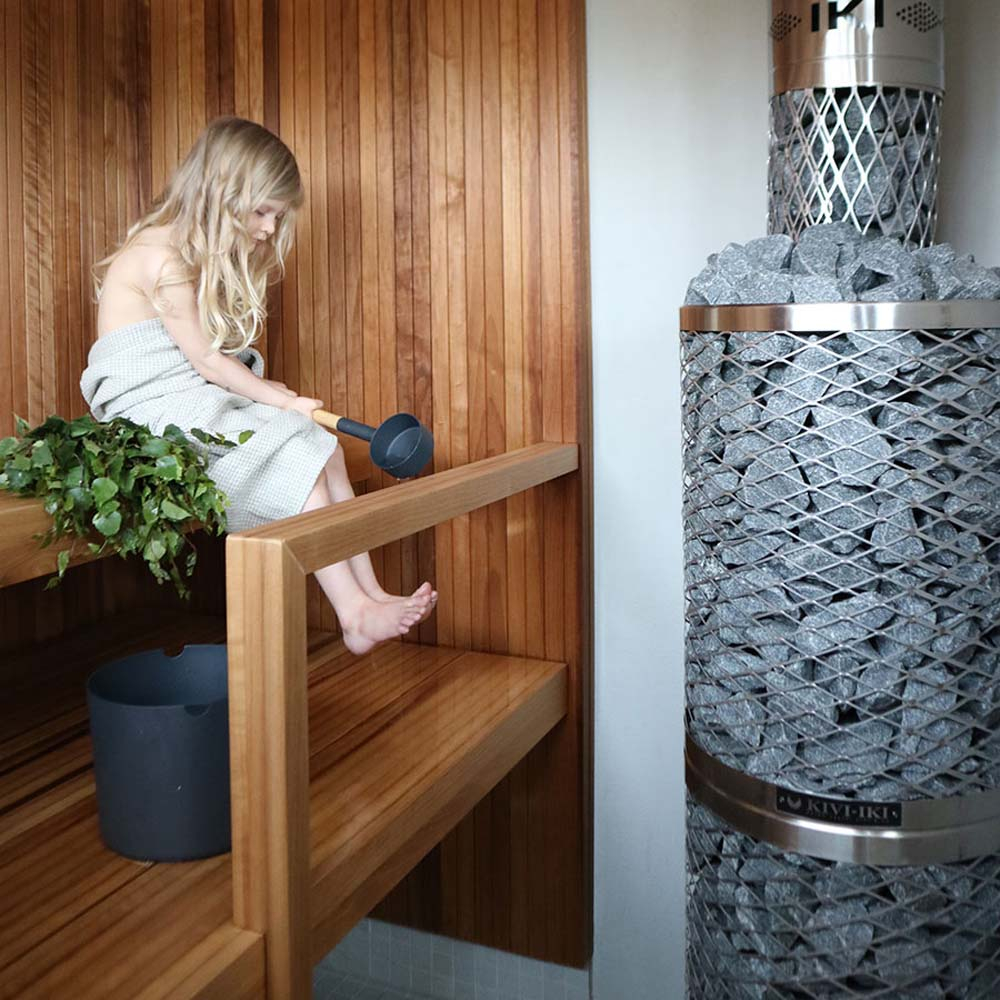 Печь для сауны дровяная со стеклянной дверцей IKI KIVI SL 144_25