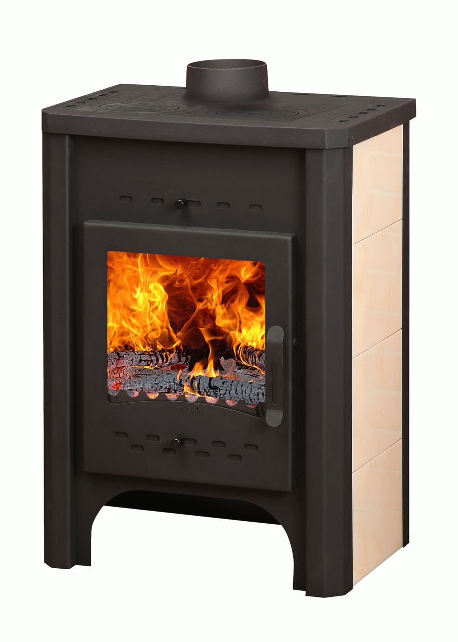 Печь-камин отопительно-варочная с плитой EcoKamin Бавария 171661 купить в Санкт-Петербурге