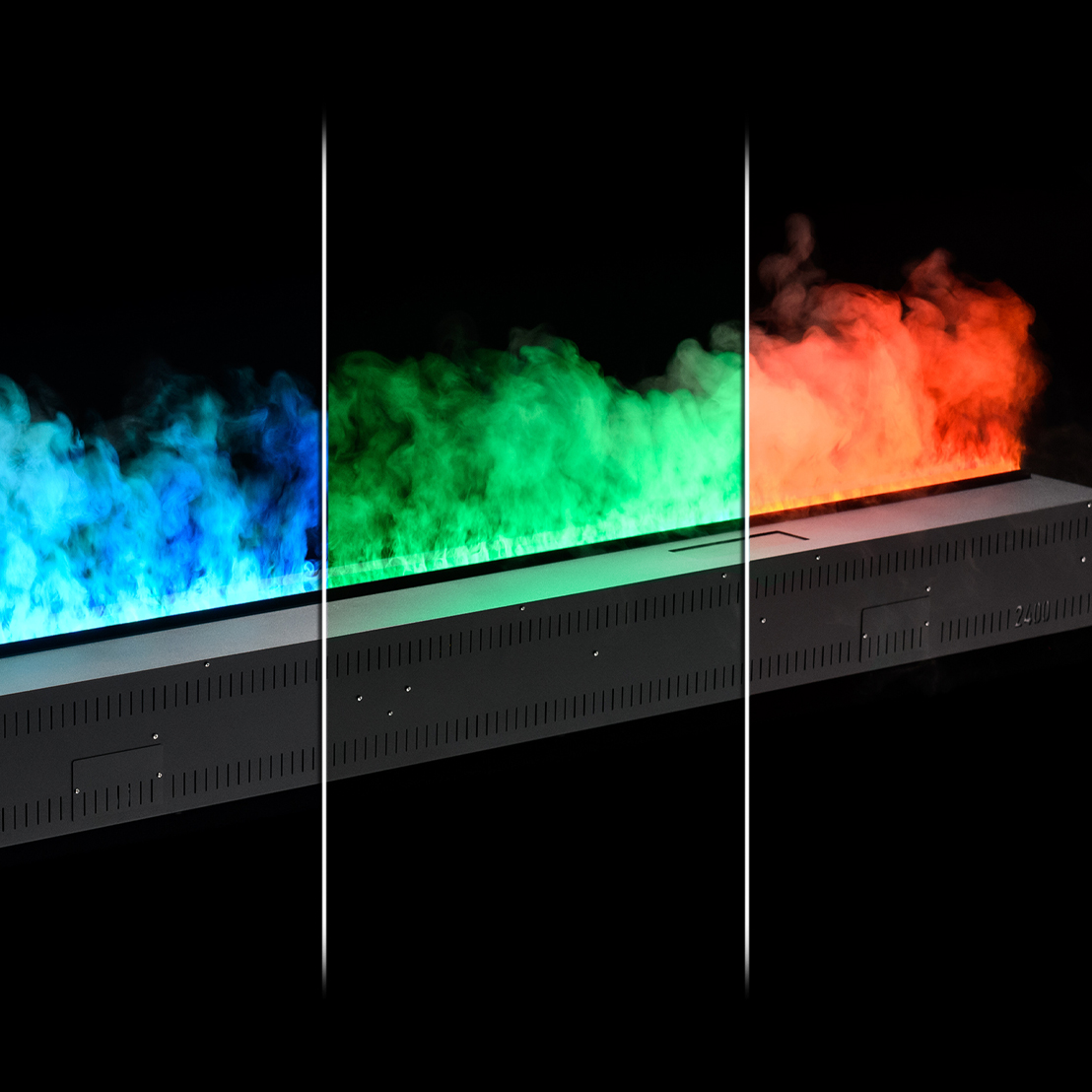 Встраиваемый электрический 3D-камин FireLine 600 PRO Blue Effect Flame