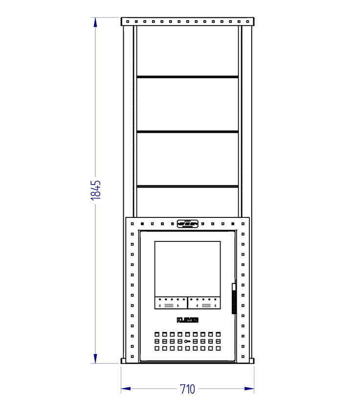 Печь для бани с каменной облицовкой Klover RT 50-RV