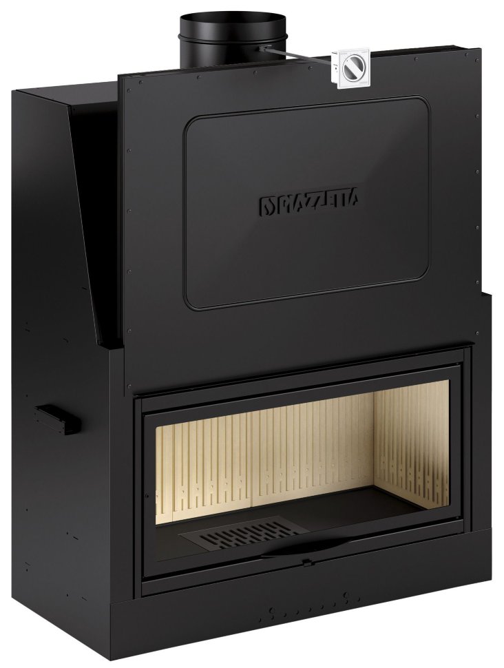 Каминная топка с прямым стеклом и подъемной дверцей Piazzetta MA 263 SL P04127510 купить в Санкт-Петербурге